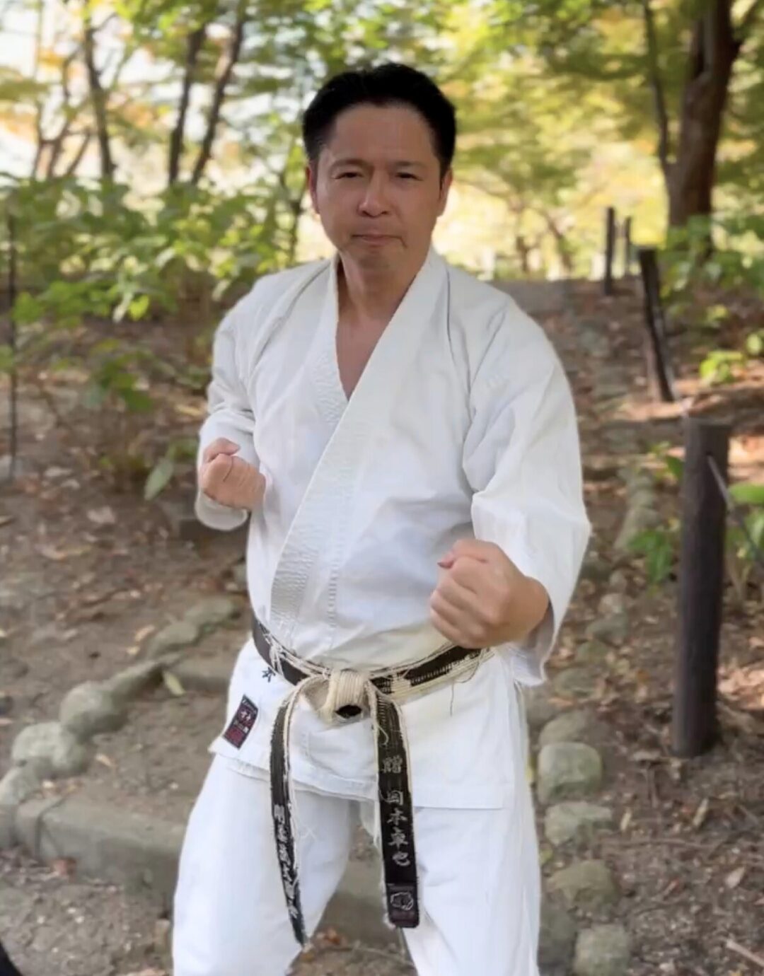 岡本空手運動教室 主宰・指導員 おかたく先生（岡本卓也）